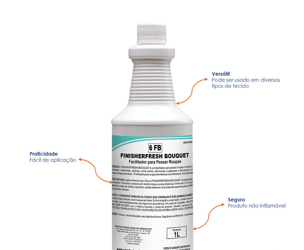 Finalizador de Roupas Finisherfresh Bouquet 1L Spartan