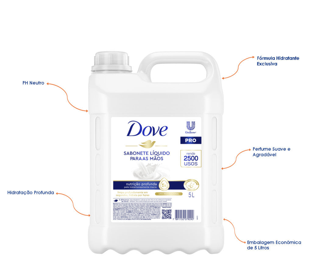 Sabonete Líquido Original 5L Dove