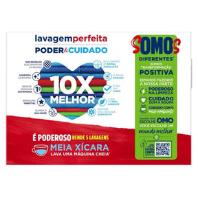 Kit 04 Lava Roupas em Pó OMO 400g