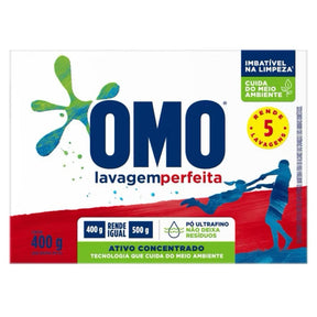 Kit 04 Lava Roupas em Pó OMO 400g
