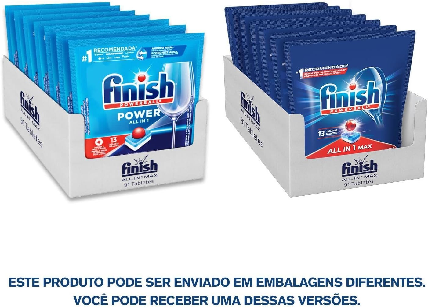 Finish Powerball Detergente para Lava Louças com 91 tabletes