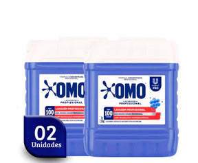 Kit 2und Lava Roupas Líquido Lavanderia Pro Omo 7L cada