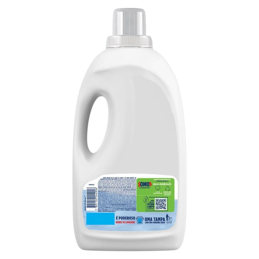 Kit 4 Lava-Roupas Líquido Omo Puro Cuidado 3l