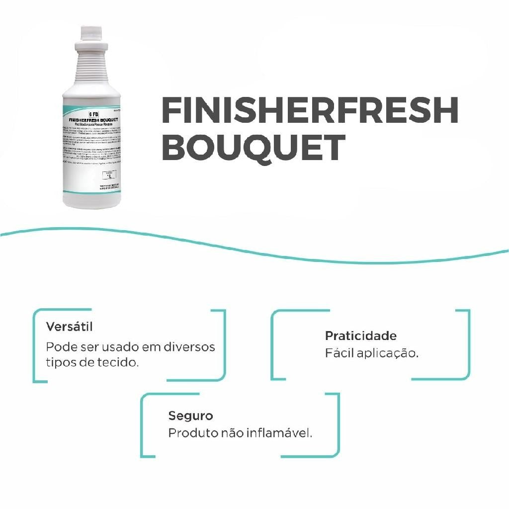 Kit Finisherfresh Bouquet + Summer 1L Finalizador Spartan